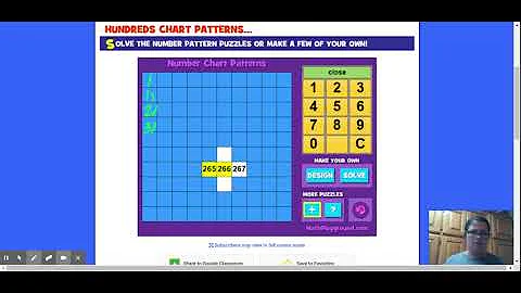 Hundreds Chart Patterns | Math Playground