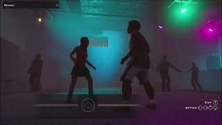 CJ dancing to an hour set of house, uk garage, etc. at club Alhambra in Los Santos (GTA San Andreas)