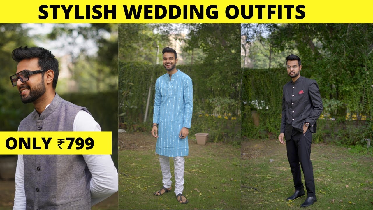 Wedding Outfits For Men In Budget Men's Wedding Outfit Ideas शादी