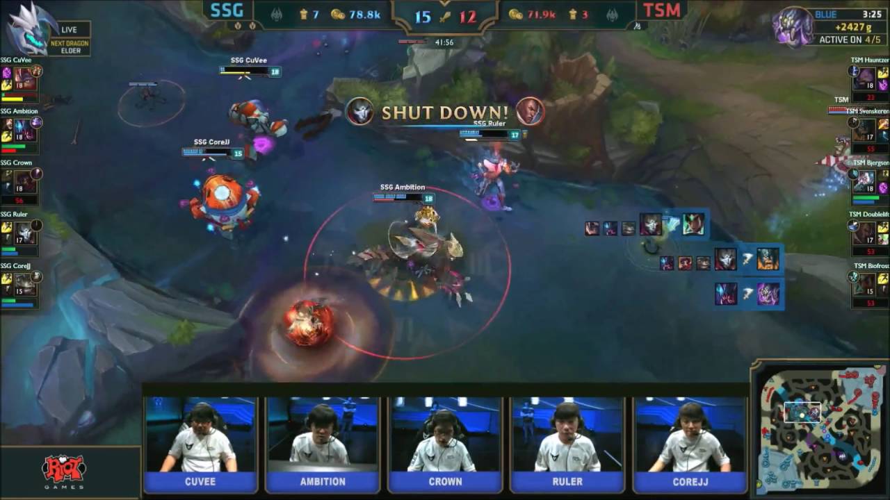 SSG vs TSM Voice Comms