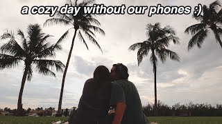 A cozy day without our phones :)