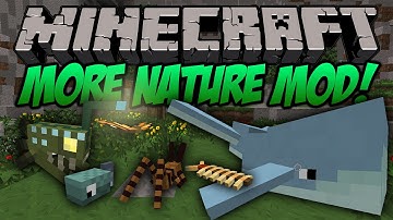 Minecraft More Nature Mod - Whales, Butterflies and More! [1.6.4] - Mod Spotlight