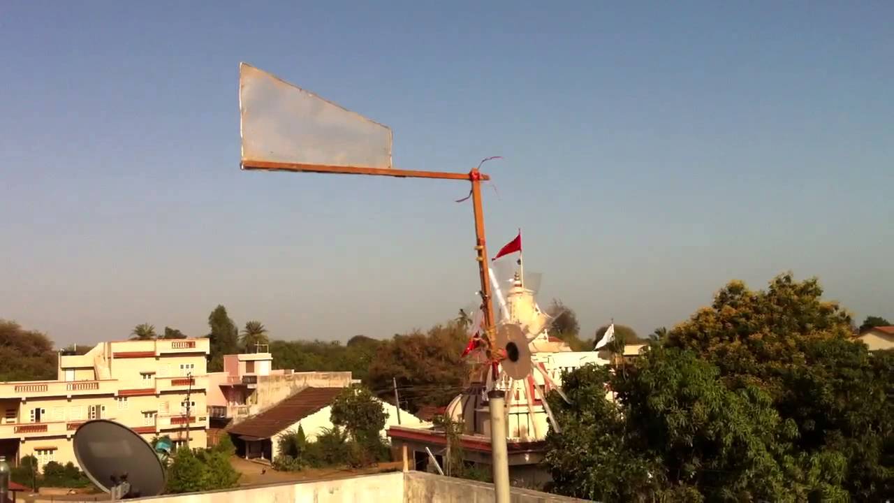 Multi blade wind mill - YouTube