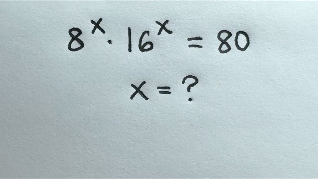 Solve for x in this nice Algebra equation | Math Olympiad Mathematics ...