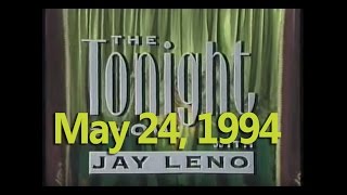 The Tonight Show with Jay Leno May 24, 1993