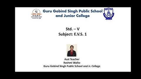 STD V  EVS 1 L.No 18 The Environment and Us (Part 1)