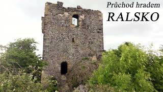 RALSKO - Průchod HRADEM na vrcholku 350 metrů vysokého kopce / CASTLE / BURG