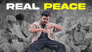 Real Peace (Official Video) | Mani X | Rathi Music | Latest Punjabi Songs 2025 | Plan B Records