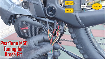 Tuning PearTune MSO Tuning ,Brose ,Bosch,Specialized speed up to 99 km/h Bulls e-stream evo am4