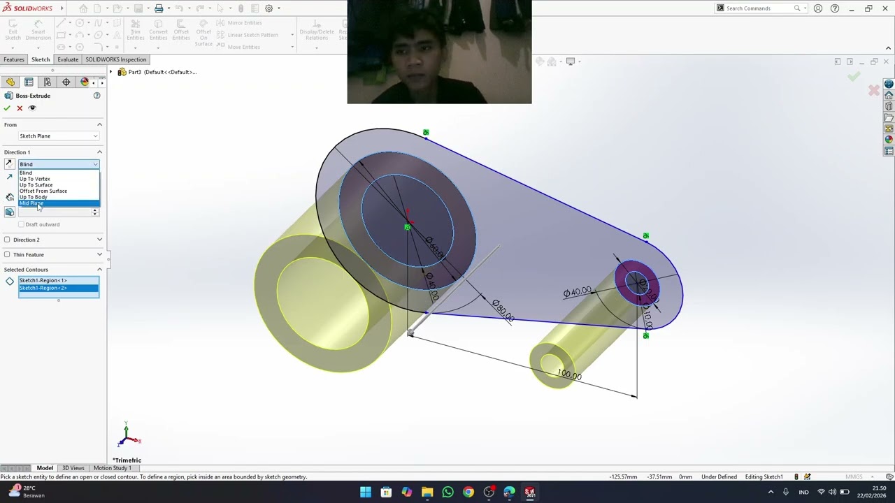 Solidworks Exercise 93 [ 236411024 ]