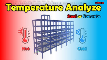 How To Perform Temperature Analyze In ETABS?