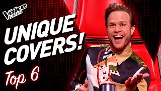 UNEXPECTED and UNIQUE Blind Auditions on The Voice! | TOP 6 (Part 4)