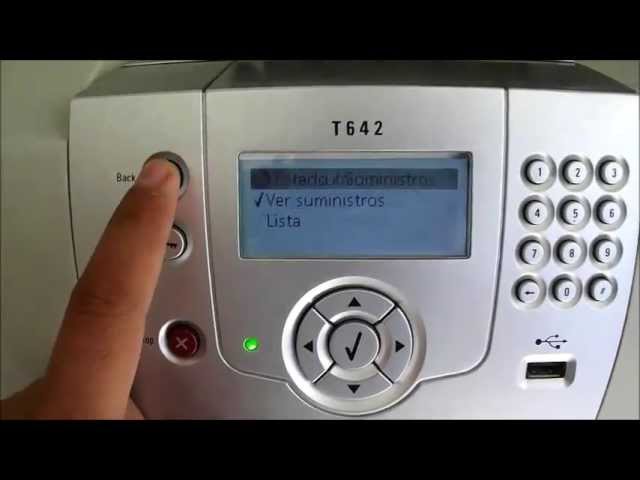 lexmark t640 - YouTube