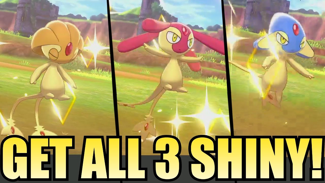 Get ALL 3 Shiny Lake Guardians NOW in Pokemon Sword and Shield YouTube