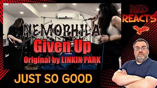 Red Reacts To NEMOPHILA | Given Up (Linkin Park Cover)