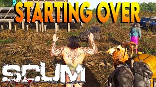 Getting Started on a Multiplayer Server in Scum Gameplay 2021 Episode 1