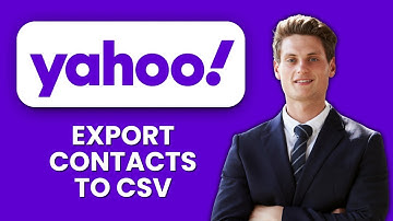 NEW! How to export Yahoo contacts to CSV (2025) 📂 | Quickly Save & Backup Your Contacts