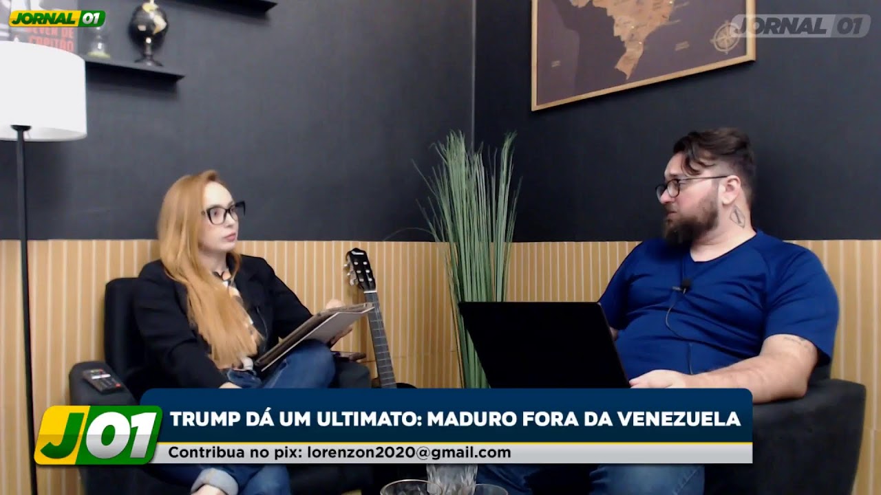 TRUMP DÁ UM ULTIMATO: MADURO FORA DA VENEZUELA
