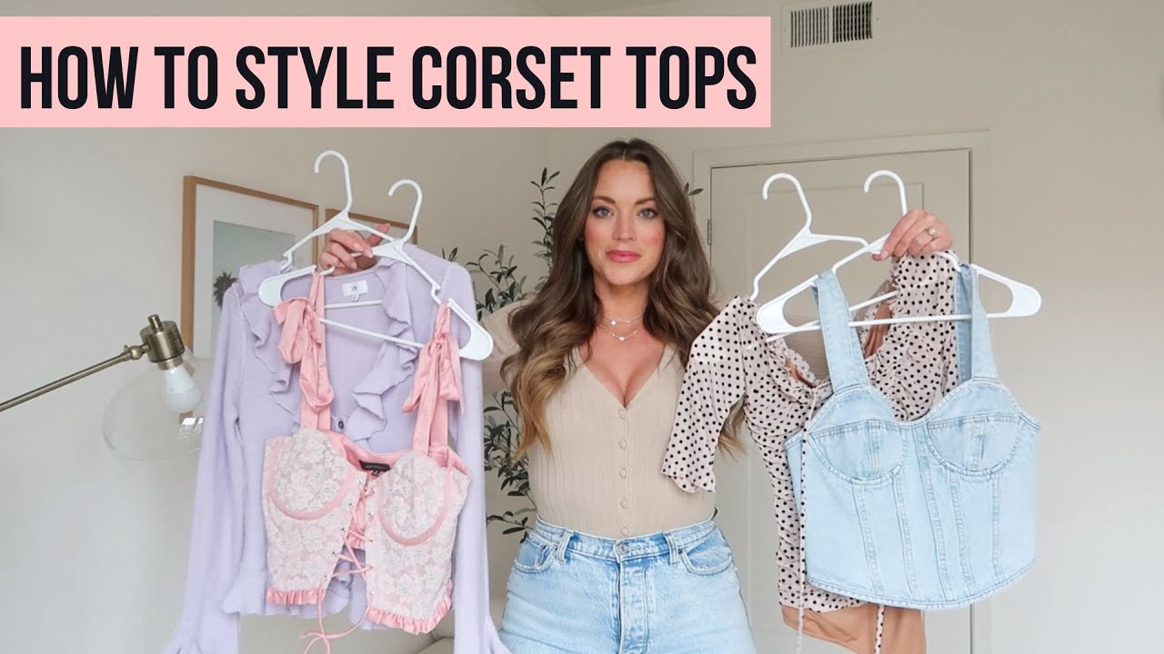 How to Style Corset Tops  corset top outfits 