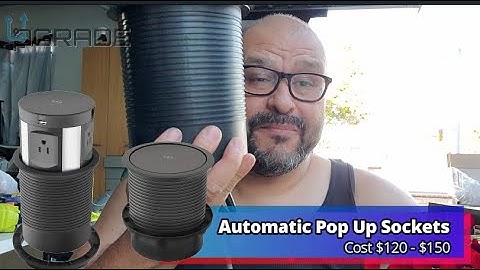 Hidden Recessed Power Strip Surge Protector