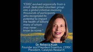 Cdisc 25Th Anniversary Testimonial Becky Kush