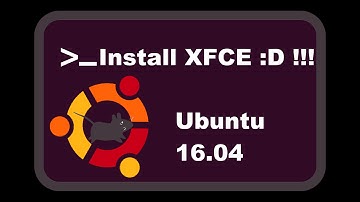 Make Ubuntu faster ! - How to install XFCE, a lighter desktop in Ubuntu 16.04 #ubuntu #ubuntufaster