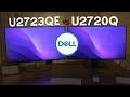 Battle Of The 27 Inch 4K Dell Ultrasharp Computer Monitors - U2723QE vs U2720Q - A CLEAR Winner!