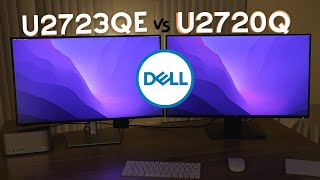 Battle Of The 27 Inch 4K Dell Ultrasharp Computer Monitors - U2723QE vs U2720Q - A CLEAR Winner!