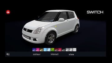 Switch Swift 3D  Car Configurator