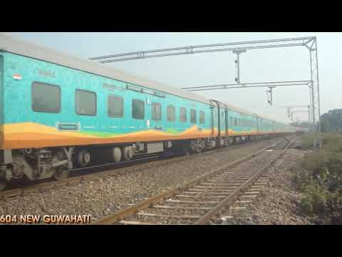 12503 BNC AGTL HUMSAFAR EXPRESS WITH WDP4D 40608 NGC - YouTube