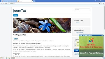 How to install module JT Popup Balloon in Joomla! 3.5