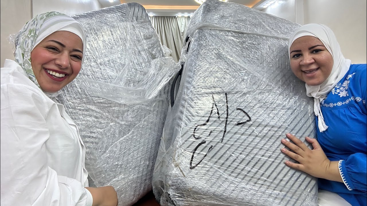 أكبر شنطتين هدايا من الكويت وصلونا مفاجأة علي البيت😍انبهرنا💃🏽