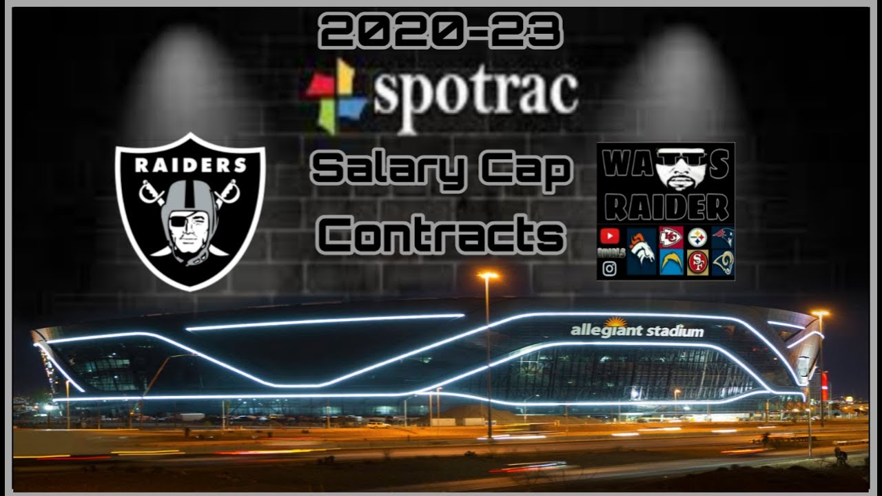 Las Vegas Raiders Spotrac 2020 Salary Cap And Players Contracts YouTube