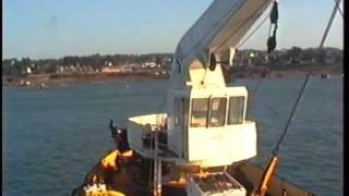 A Bord Du Plus Vieux Baliseur Français, Le G.de Joly, En 1996.Wmv