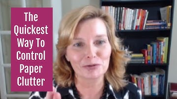 How to Control Paper Clutter Fast - Contain It - Clutter Challenge Task 2