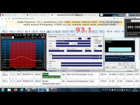 FM DX TR - 070622 0702UTC - 93.1 Radio Niederösterreich (AUT) Berndorf (36km) / Aspang (74km)