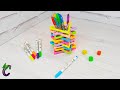 DIY - Как ЛЕГКО сделать подставку для карандашей и ручек из бумаги своими руками | Органайзер