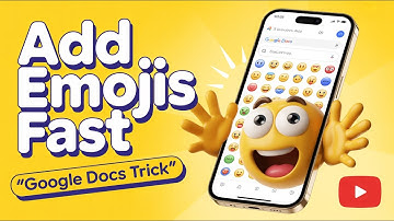 How to Add Emojis in Google Docs (2025) | Easy Step-by-Step Emoji Tutorial for Google Docs