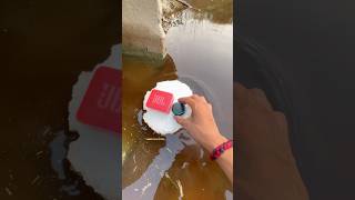 Jbl go and Jbl mini insert in pooliya water bass test #jblgo #jbl