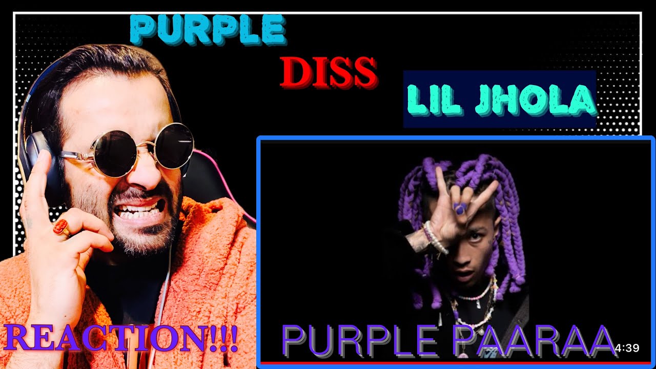 Nepali Rapper Purple DISSSS REACTION!!! Purple - Purple Paaraa 🎒🐍 (lil jhola diss 🎒🐍) - YouTube
