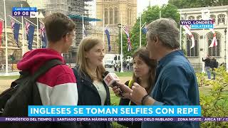 El rey de las selfies: José Luis Repenning causa furor entre turistas ingleses. Tu Día, 2022