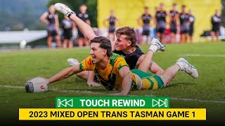 FULL MATCH REPLAY | XO G1 | 2023 Opens Trans Tasman | Australia v New Zealand