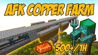 Minecraft Copper (Měď) Farma | TUTORIAL CZ/SK