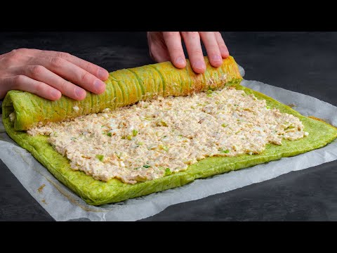 Vidéo: Rouleaux De Courgettes Avec Poitrine De Poulet - Une Recette étape Par étape Avec Photo