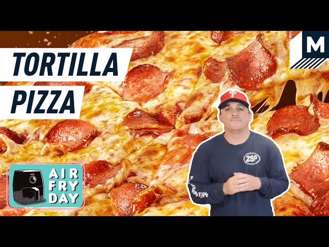 Air Fryer Tortilla Pizza – Melanie Cooks