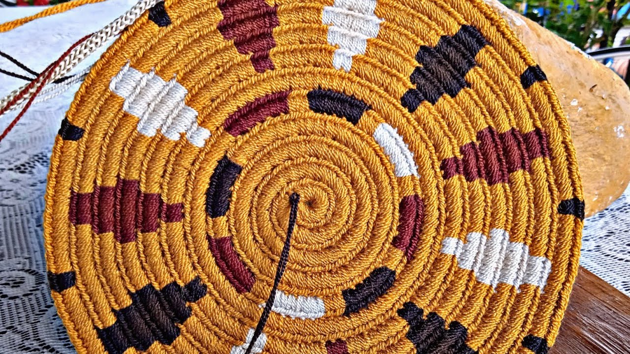 COMO TEJER FONDO para la MINI MOCHILA WAYUU con DISEÑO SENCILLO