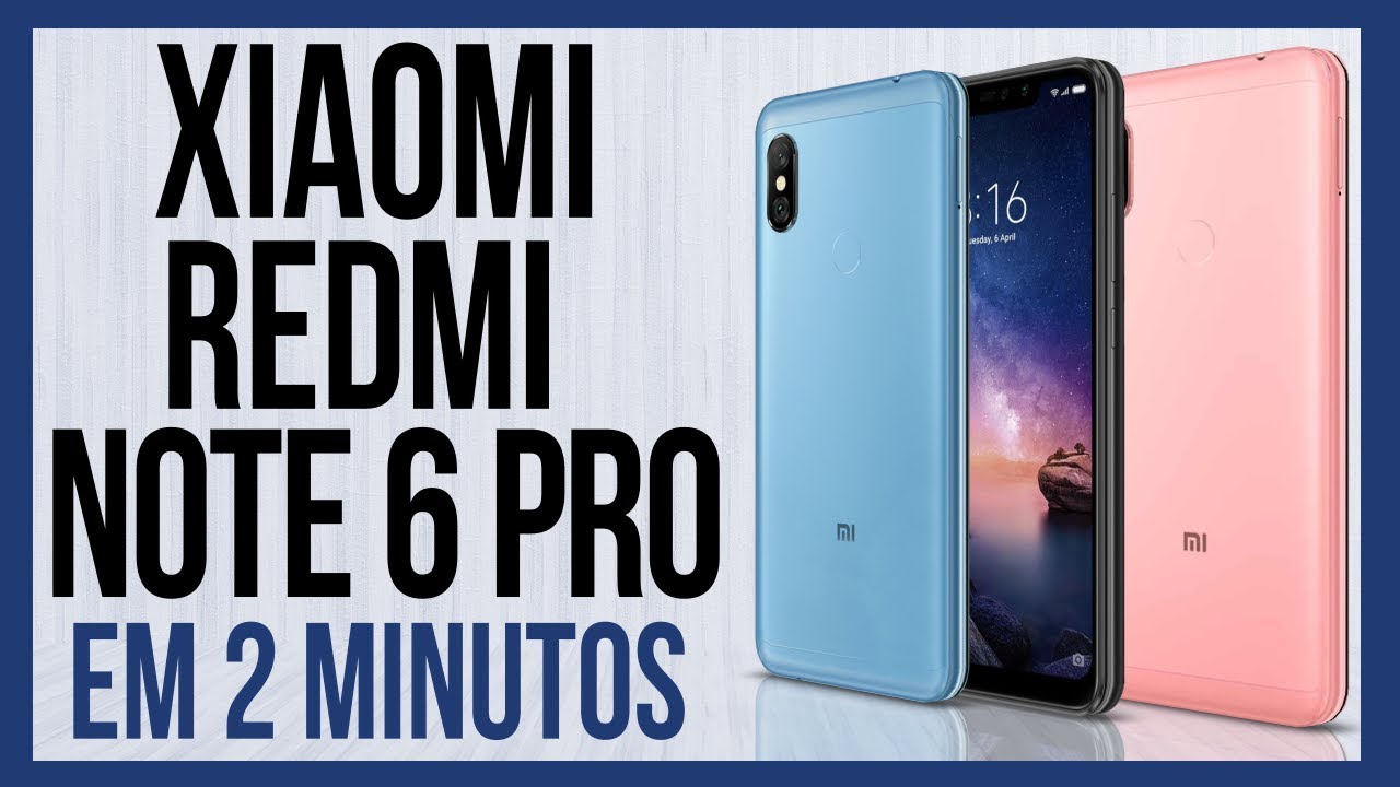 xiaomi redmi note 6 pro dual android 8.1 tela 6.26 64gb camera dupla 1