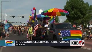 Thousands celebrate annual Pride Parade in Albuquerque