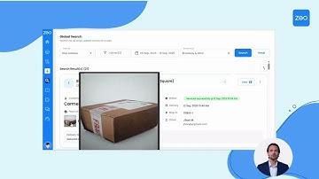 How to use global search in Zeo route planner