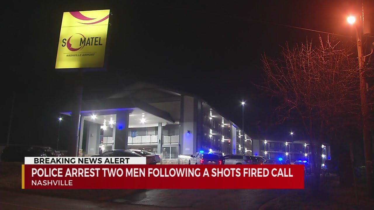 Police arrest two men following shots fired call - YouTube